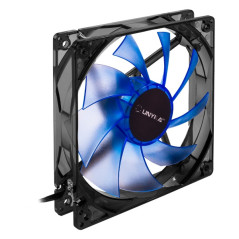 Ventilador Unykach 120mm com LED Azul - Velocidade Máxima 1200 rpm